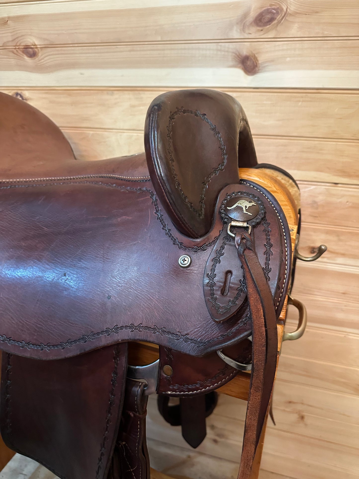 15” Clinton Anderson Aussie Stock Saddle by Martin Saddlery