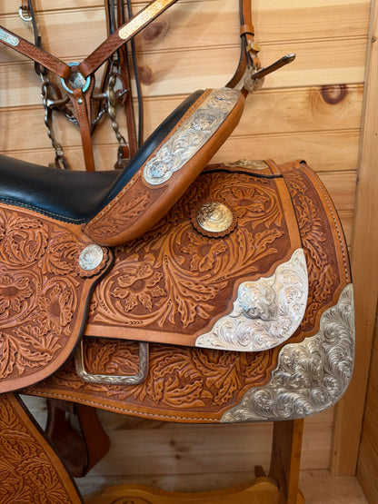 16” Reinsman Supreme Show Western Show Saddle Model 4586