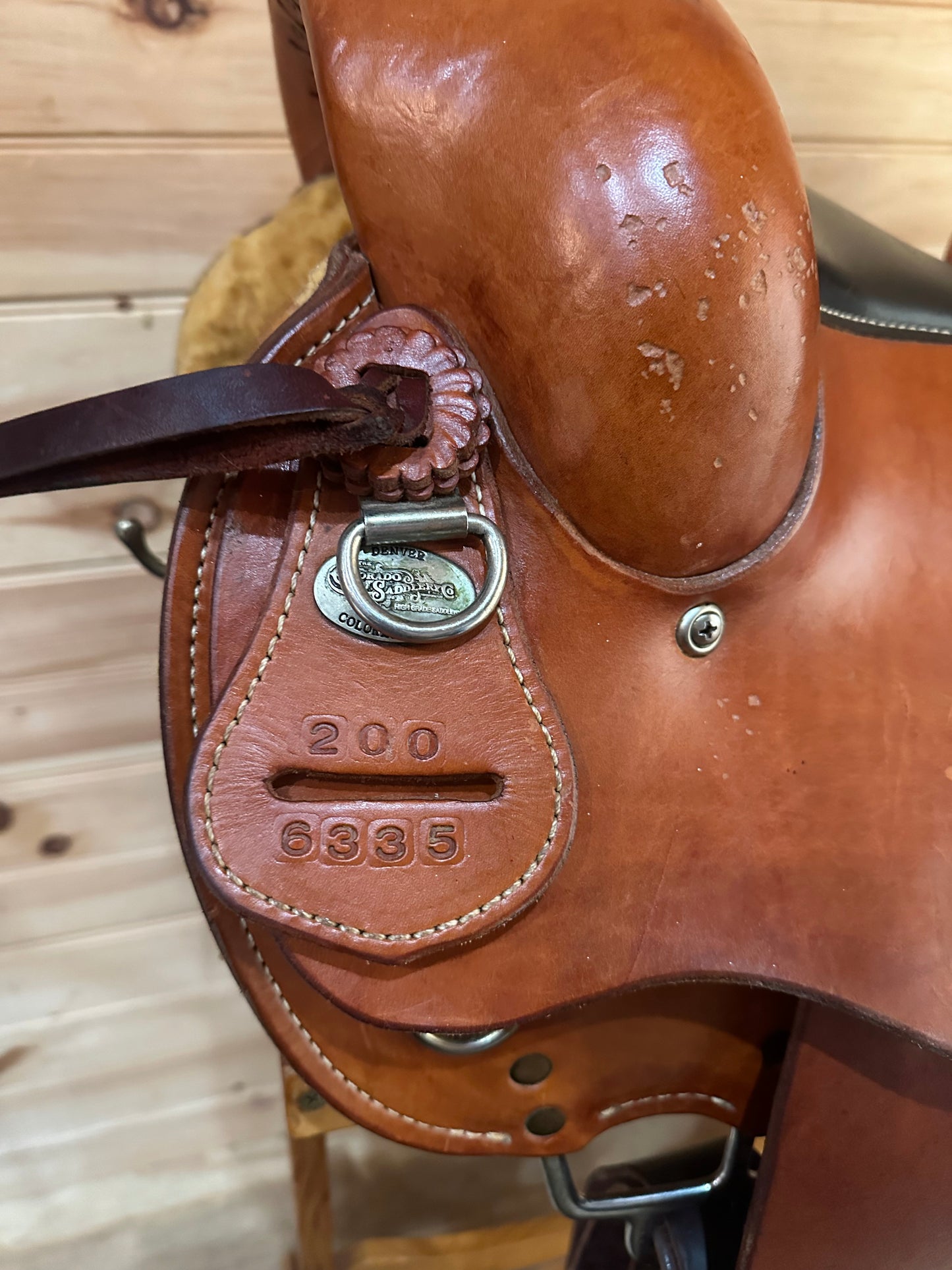 16” Colorado Saddlery “Top of the Rockies Trail” Western Saddle Model 200-6335