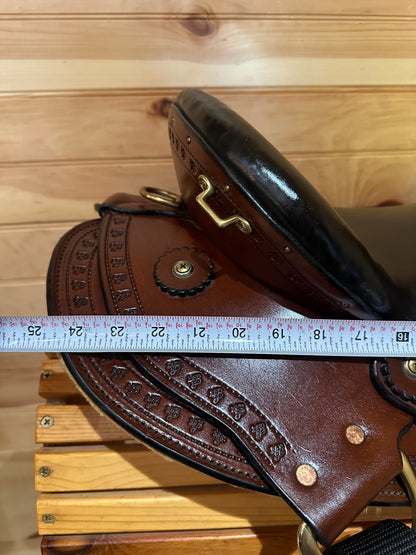 16” Imus 4Beat Gaited Western Trail Saddle