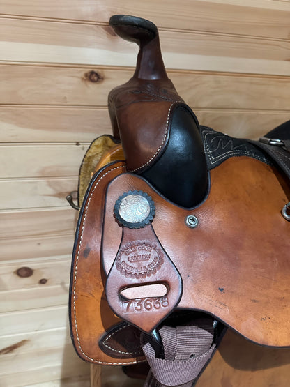 16” Billy Cook Team Roper Western Saddle Model 73638