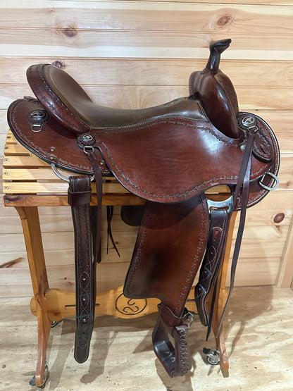 16” Clinton Anderson Aussie Saddle by Martin Saddlery