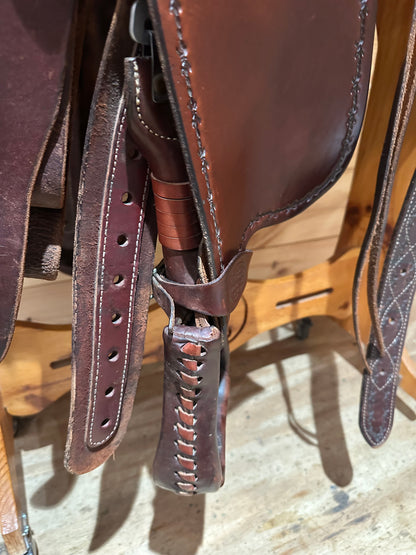 14” Clinton Anderson Aussie Stock Saddle by Martin Saddlery