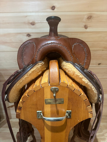 15” Clinton Anderson Aussie Saddle by Martin Saddlery