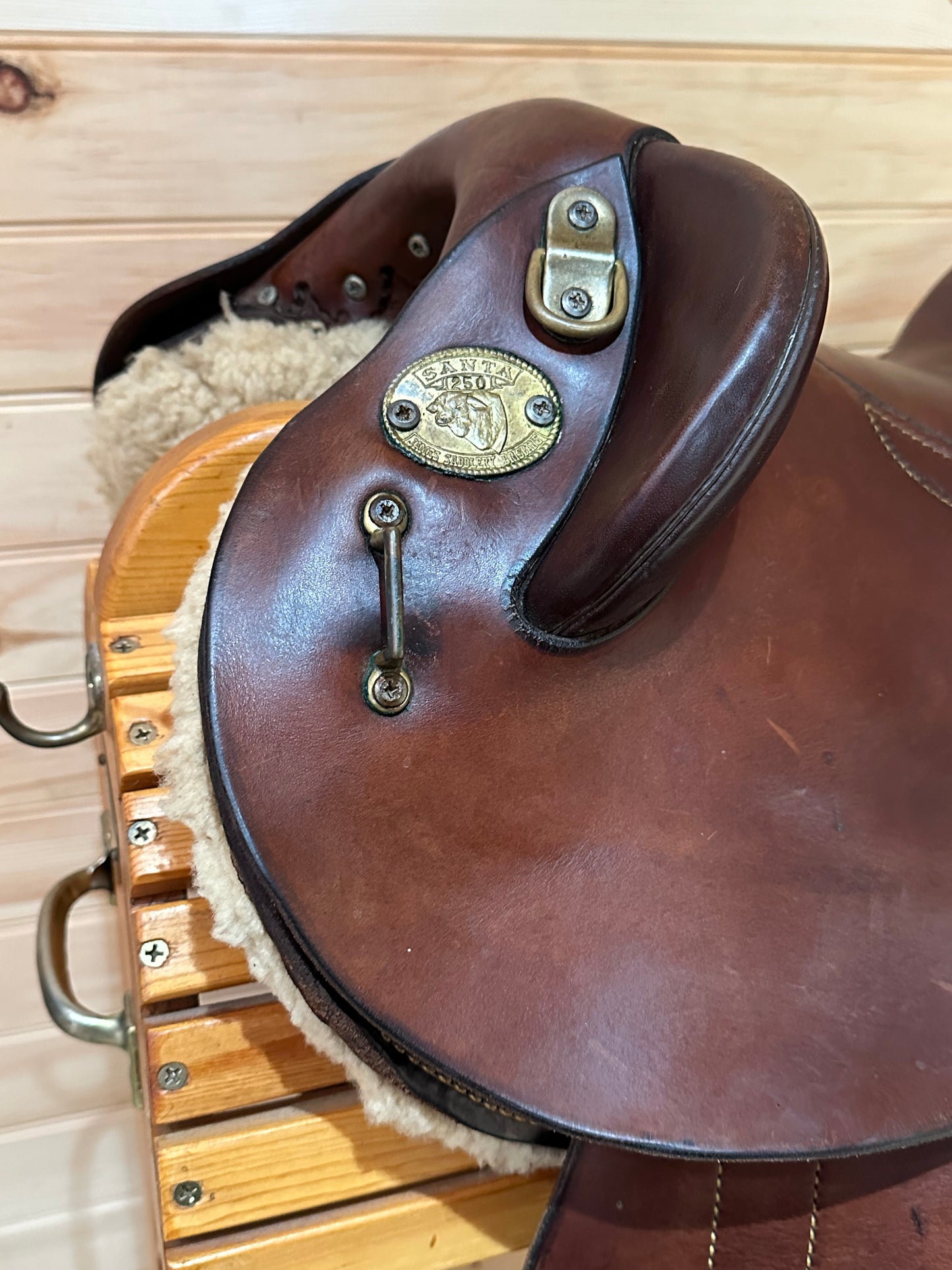 17” Australian Stock Saddle Co Santa MK III Enduro Aussie Saddle by James Saddlery