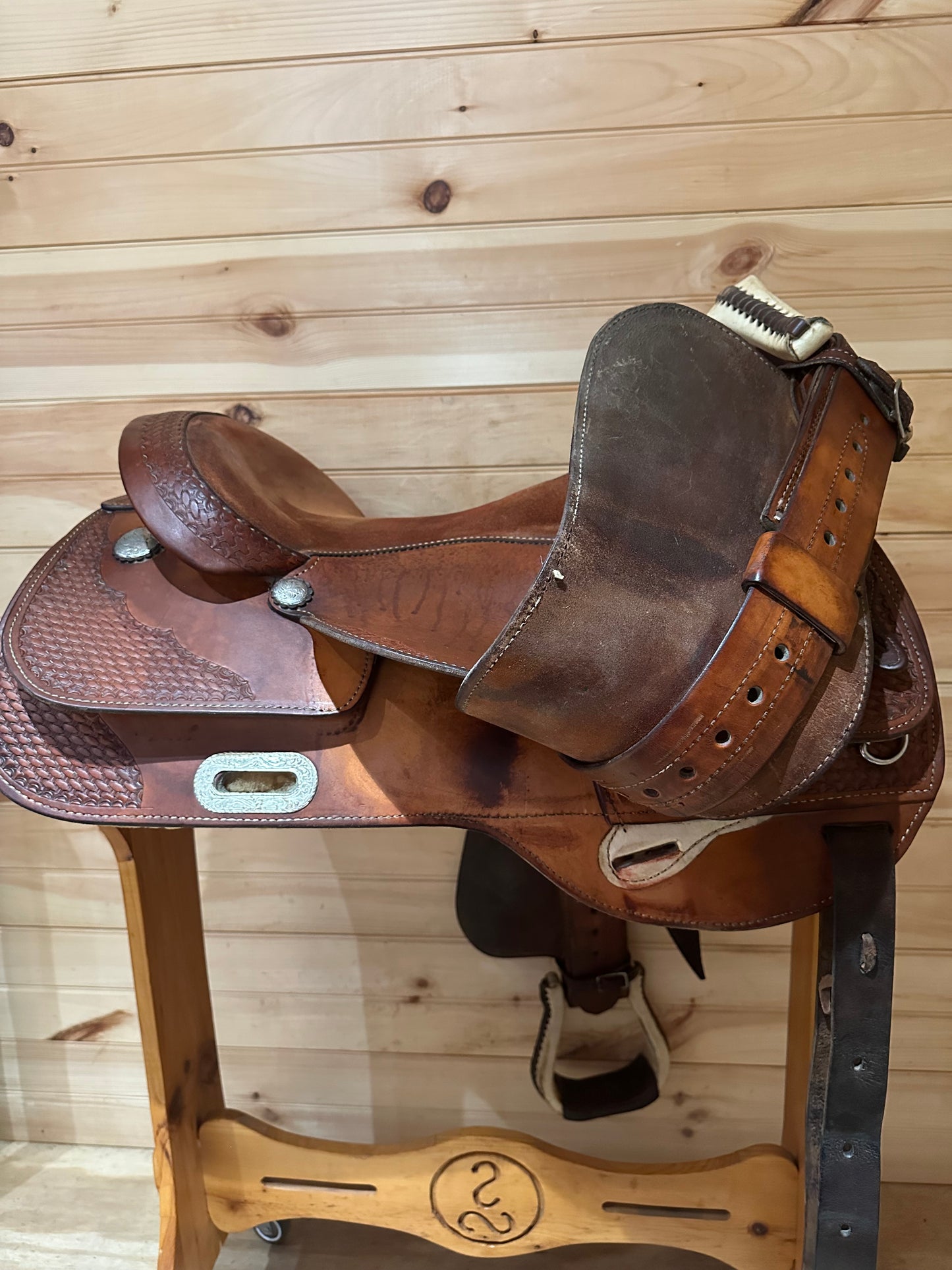 16” Billy Cook Maker Reiner Western Saddle Model 8907