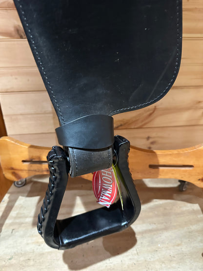 15.5” National Bridle Shop Gaited Western Trail Saddle Model 6981