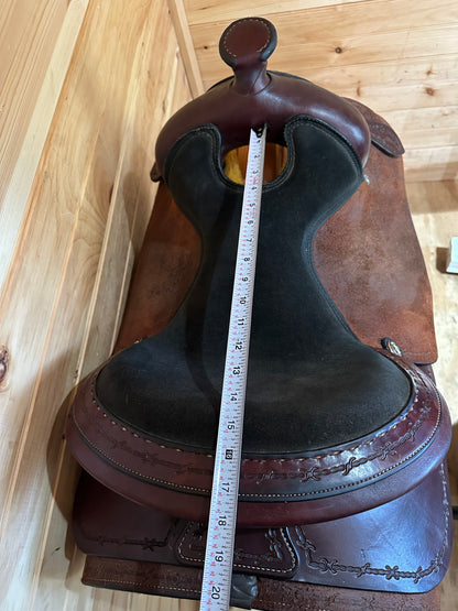 15” Billy Royal Rancher Extreme Cowboy Work Western Saddle