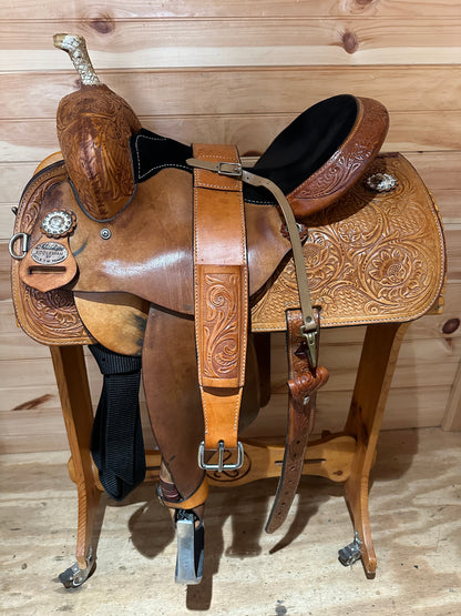 14.5” Circle Y Marlene Special EFFX Barrel Racing Western Saddle Model 1186