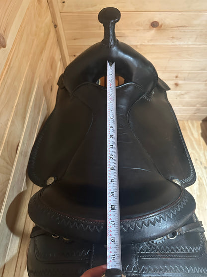 17” Tex Tan Hereford Tex-Flex Western Trail Saddle Model 08TF402B7