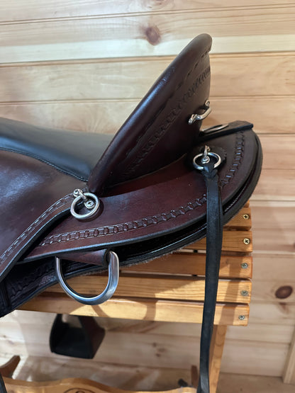 16” Dixieland Gaited Western Trail Saddle