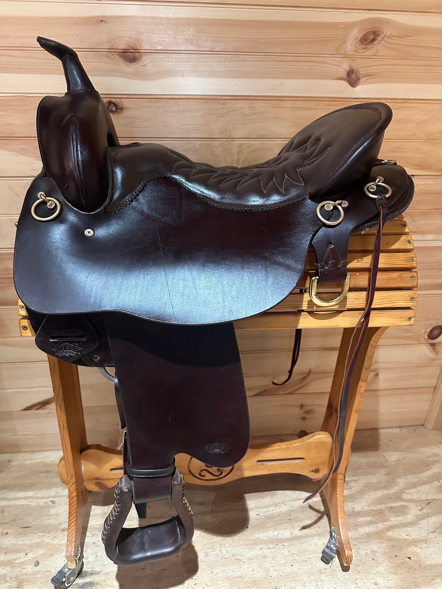 17.5” Tucker Cheyenne Western Trail Saddle Model 157
