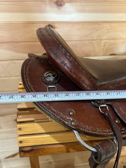 16” Clinton Anderson Aussie Saddle by Martin Saddlery