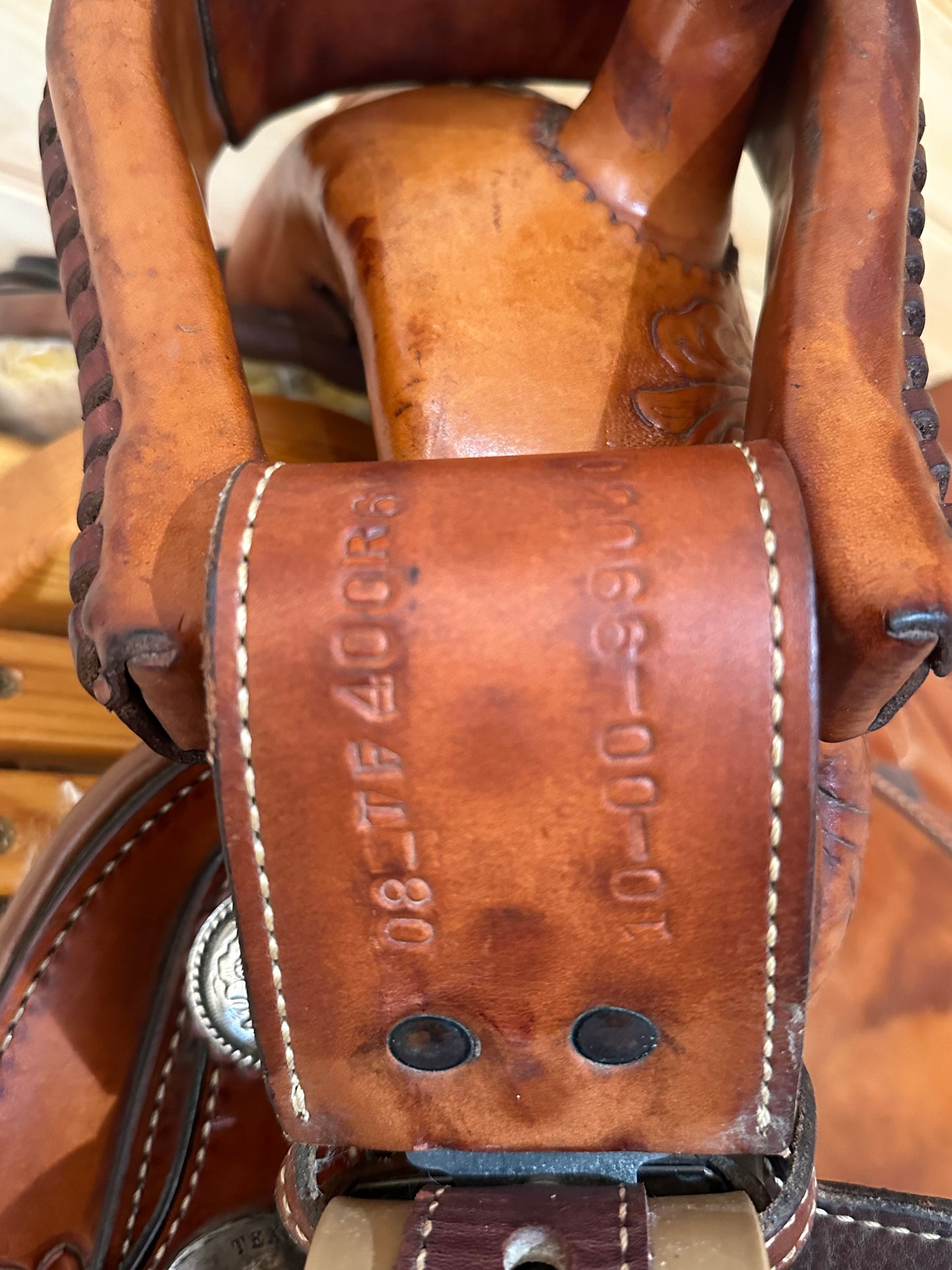 16” Tex Tan TexFlex Western Trail Saddle Model 08-TF400R6