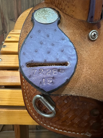 15” Billy Cook Western Barrel Racing Saddle Model 72285