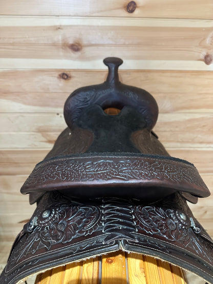 14.5” Tex Tan Western Trail Saddle