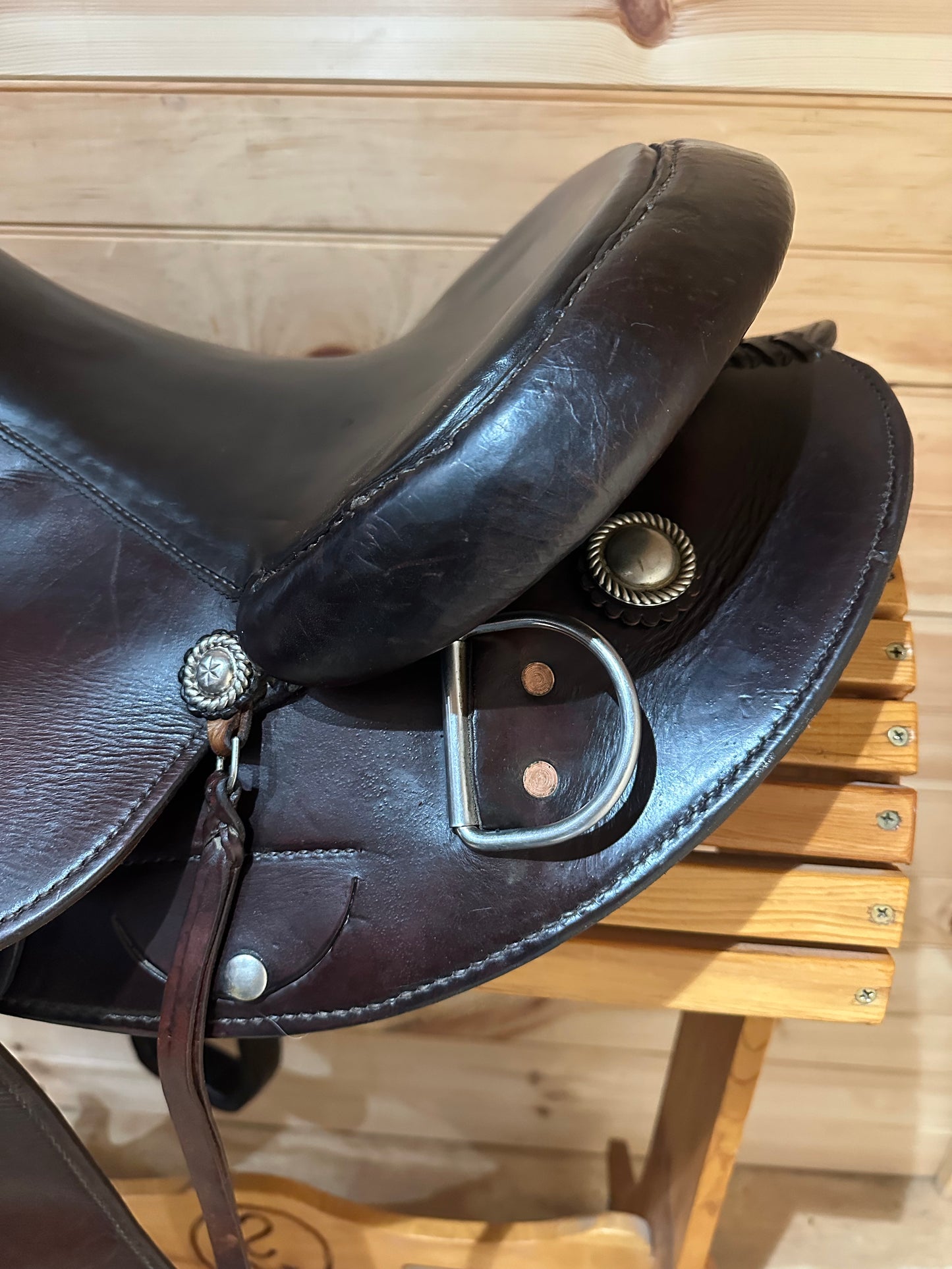 15” Circle Y Arabian Western Equitation Training Saddle Model 2130