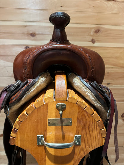 16” Allegany Mountain Trail Saddlery Gaited Western Saddle