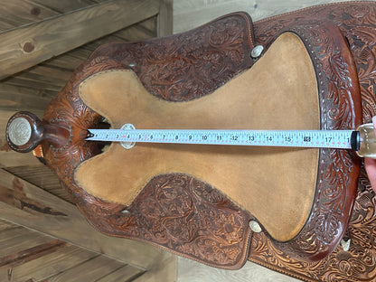 16” Circle Y Richard Shrake’s Resistance Free Equitation Show Saddle