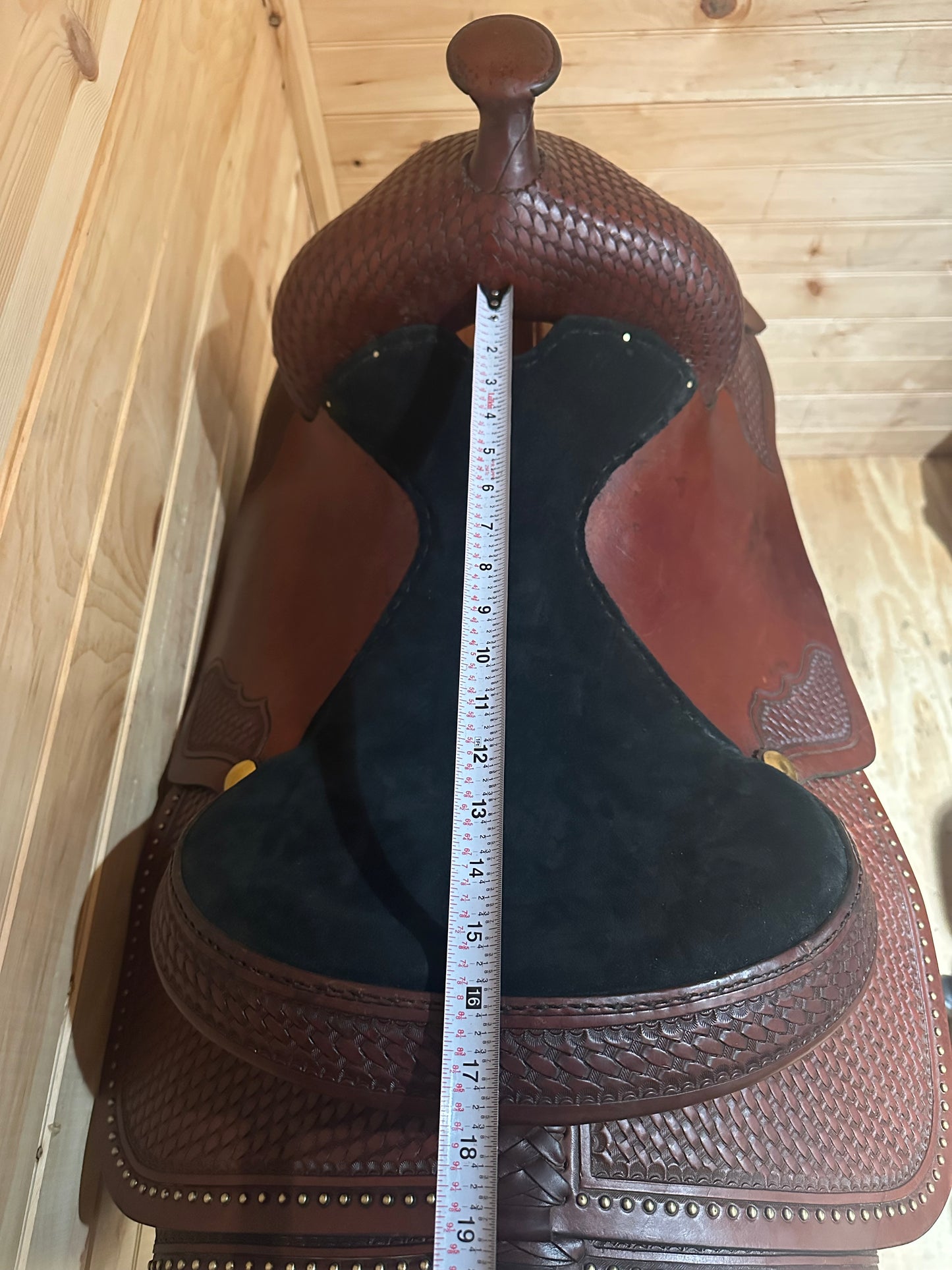 16” Tex Tan Hereford Reining Western Saddle Model 08-1283S6