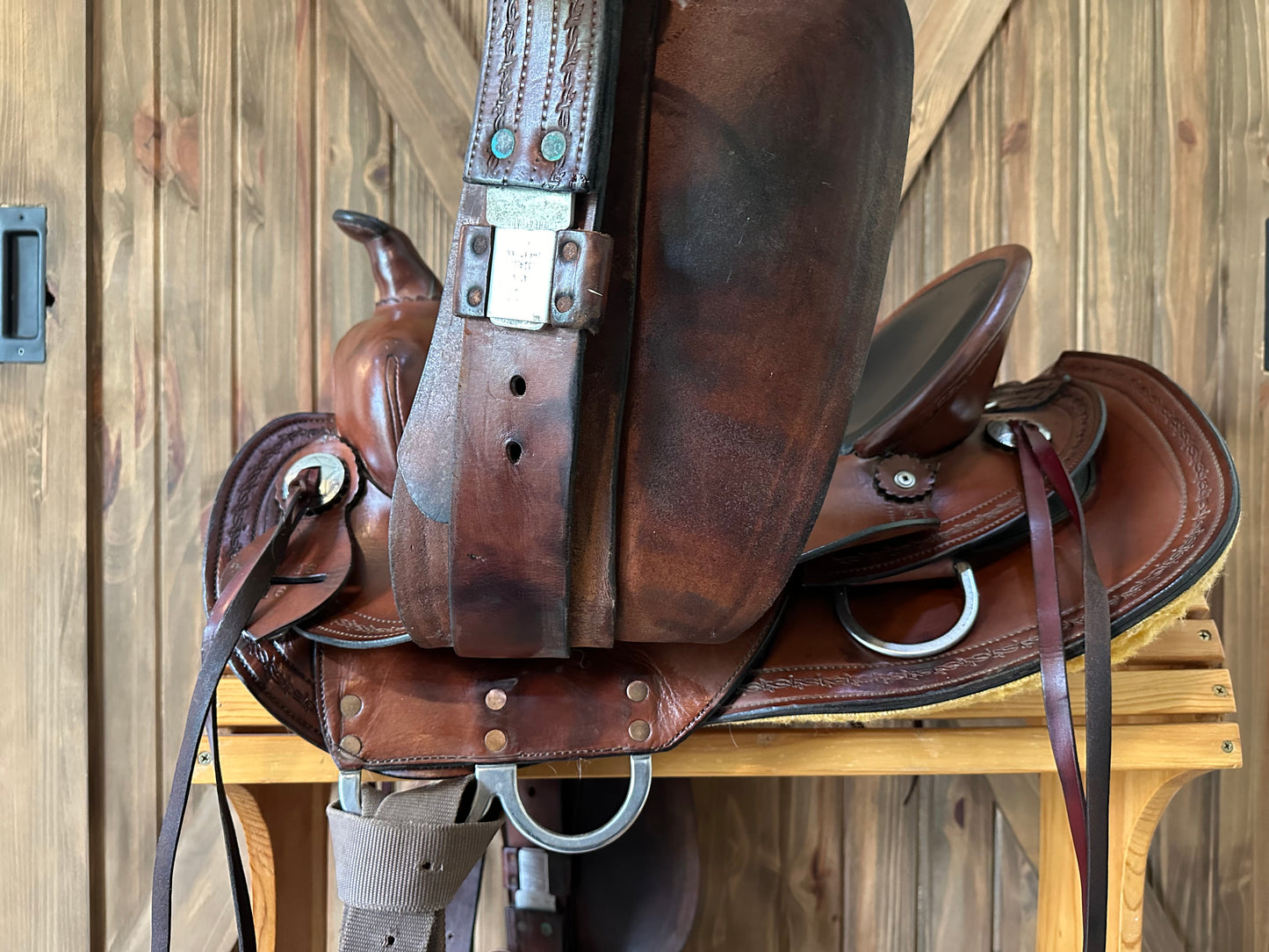 16” Liberty Bell Gaited Western Trail Saddle