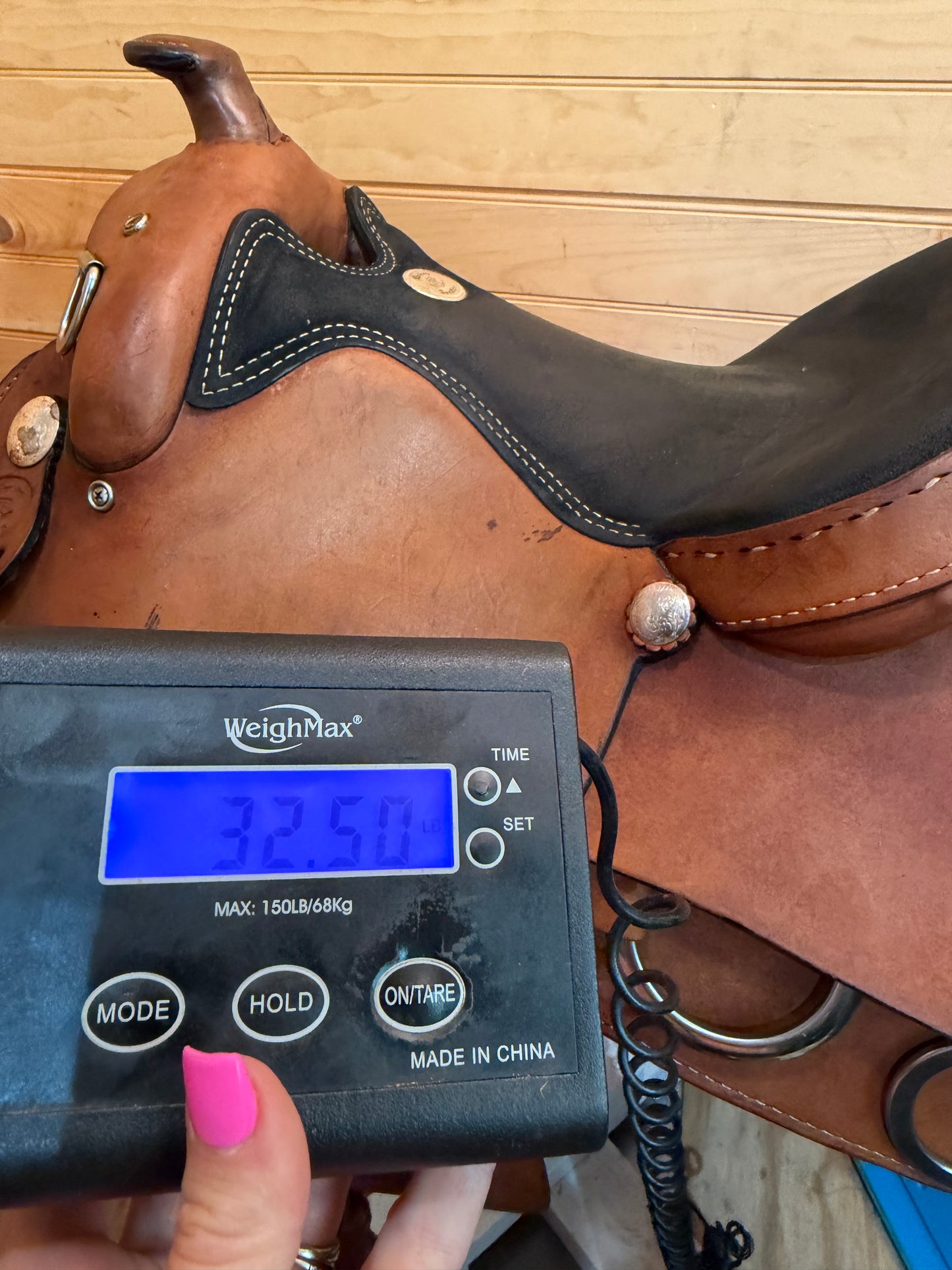 15” Rocking R Western Work Training Saddle Model 1300
