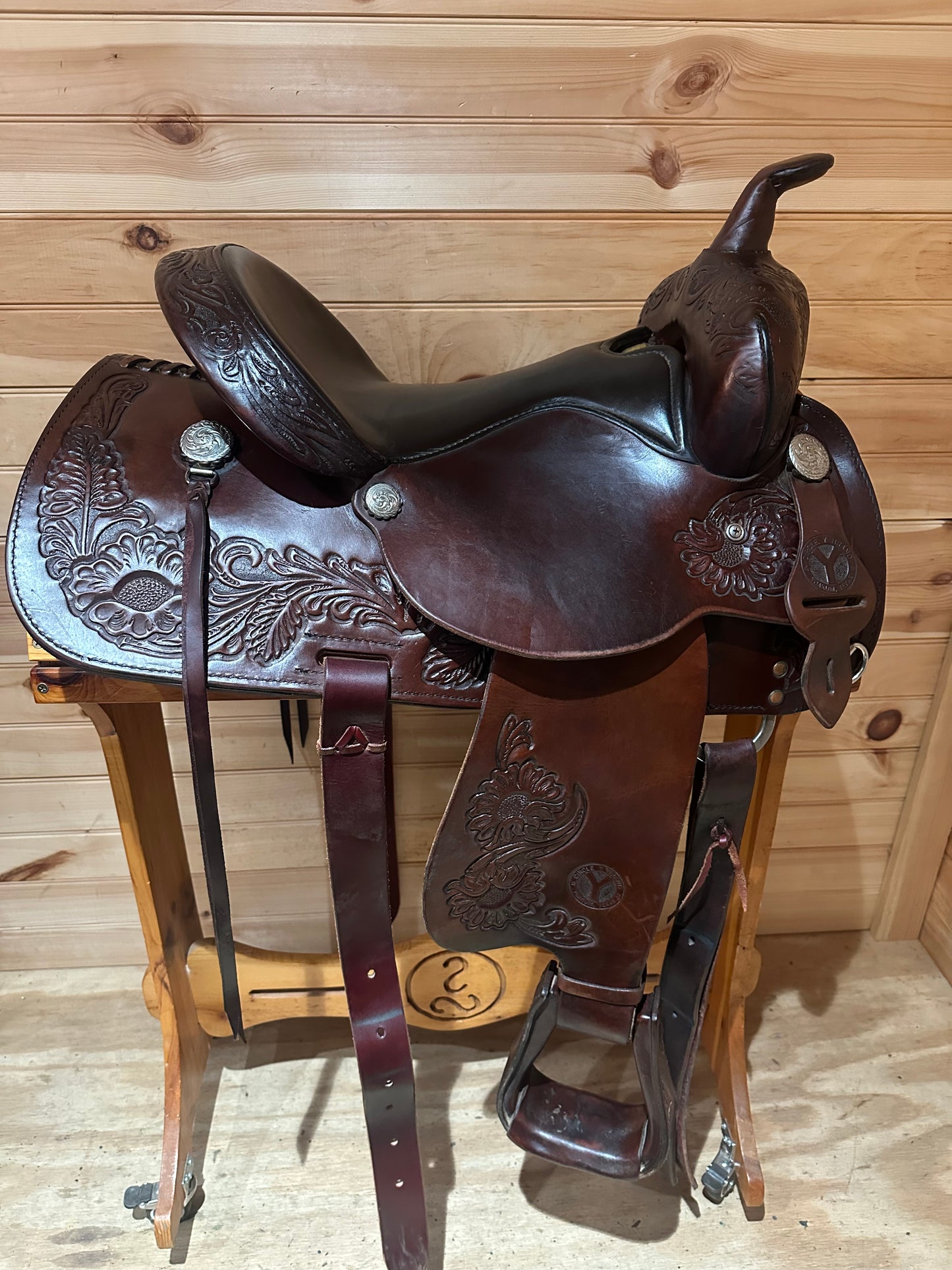 15” Circle Y Park & Trail Western Saddle Model 3607
