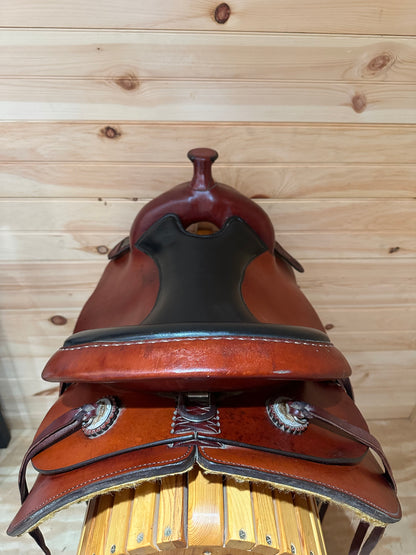 16” Reinsman Mississippi Trail Western Saddle Model 4104