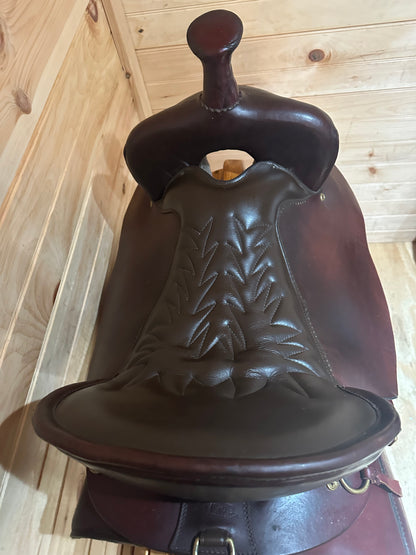 17.5” Tucker Saddlery Western Trail Saddle Model 257