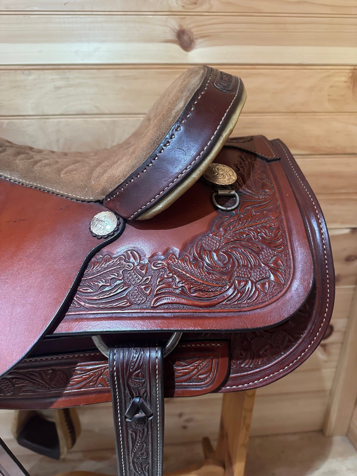 16” Circle Y Team Roper Western Saddle Model 2709