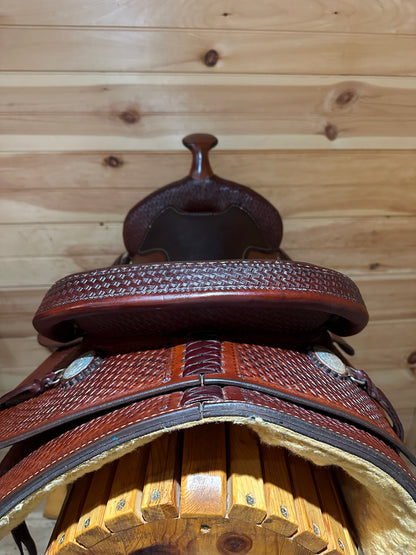 16” Crates Equi-Fit Western Trail Saddle Model 2160