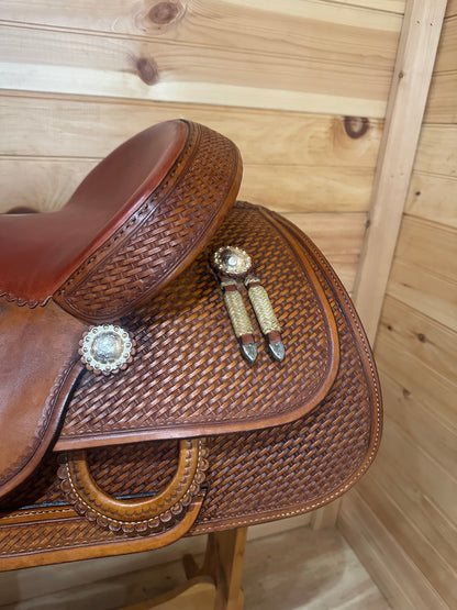 15” Pard’s Advantage Reiner Western Saddle