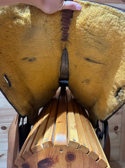 15” Billy Cook Maker Sulphur, OK Barrel Racing Saddle Model 1530