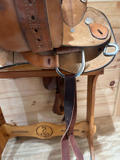 15.5” Circle Y Western Work Training Saddle Model 1440