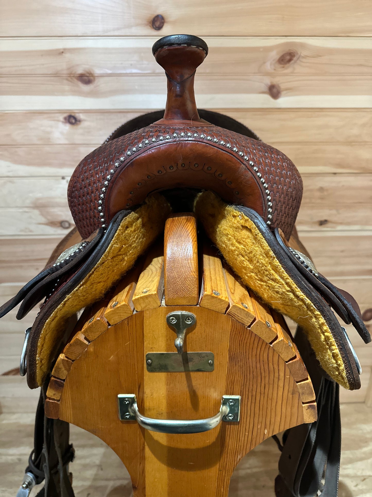 14.5” Texas Best by American Saddlery Barrel Racing Western Saddle Model 1178
