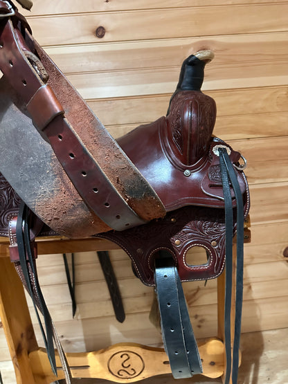 16” McCall Mclite All Around Western Saddle A017 123