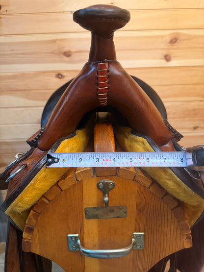 17” Brenneman’s Gaited Western Trail Saddle 080754