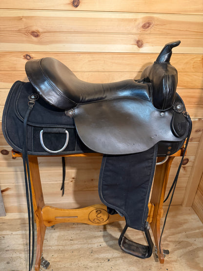 16” Circle Y High Horse Lockhart Western Trail Saddle Model 6910