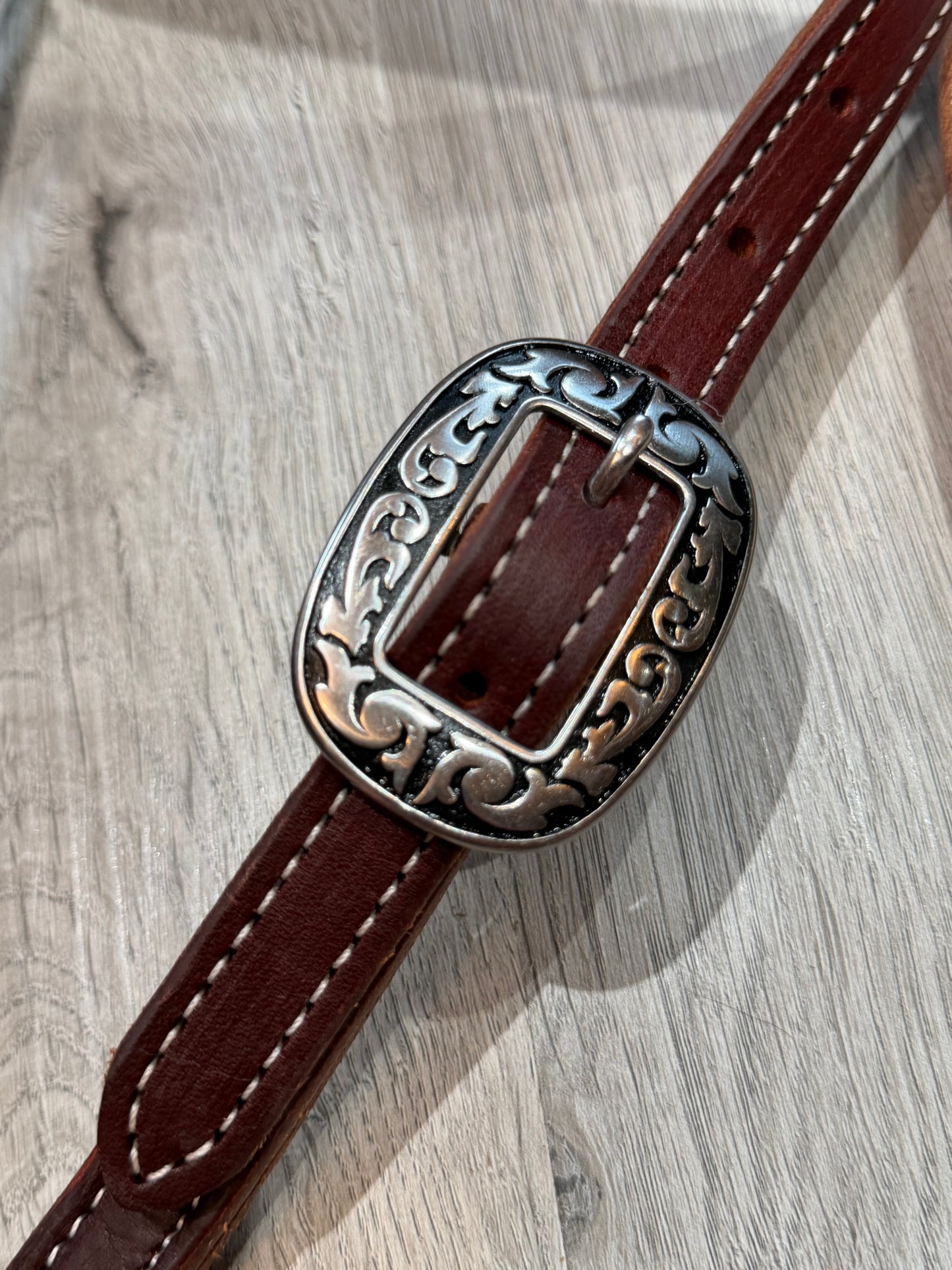 Jeremiah Watt Browband Quick Change Headstall– Premium Amish Leather by Spur Creek Tack