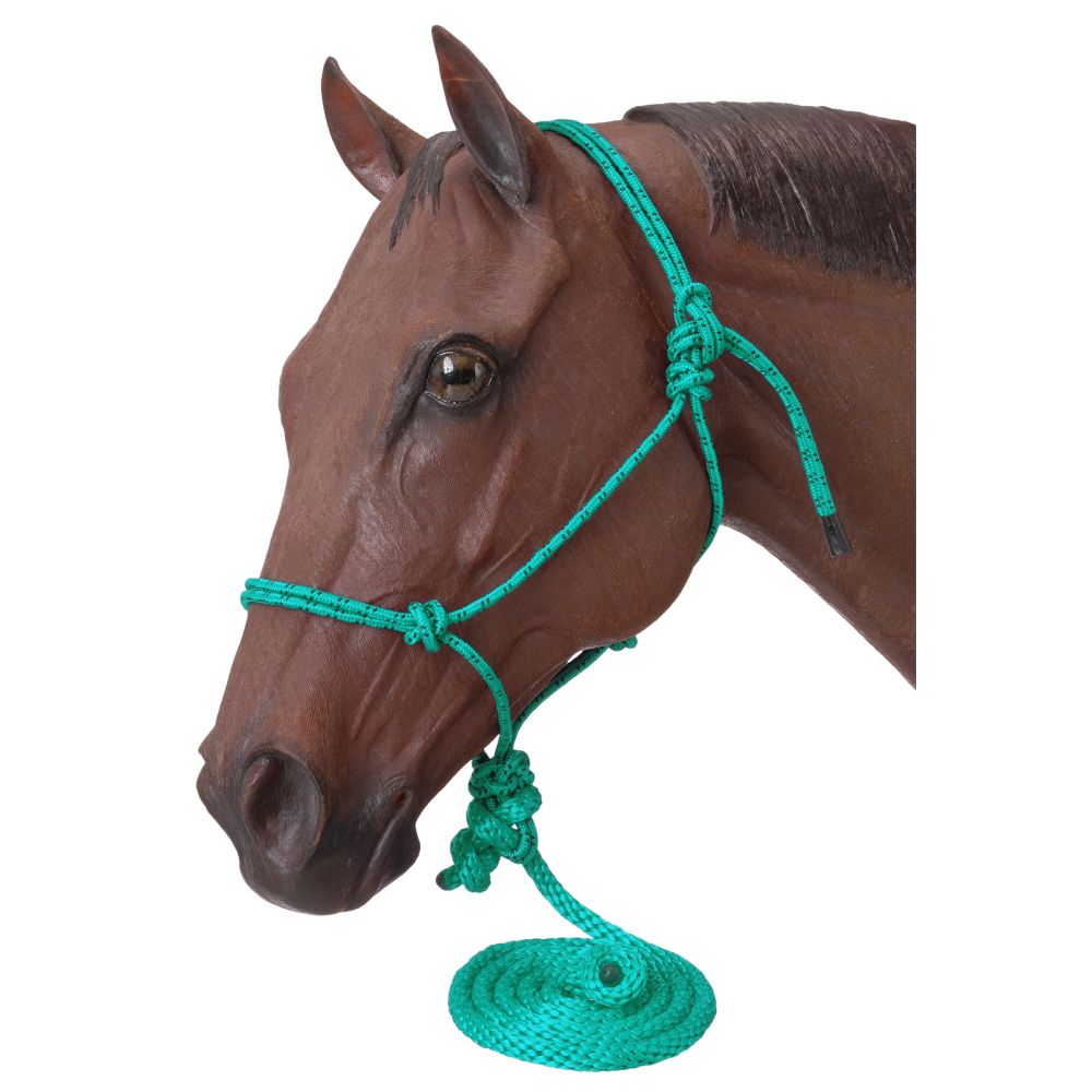 Tough1 Poly Rope Halter with Lead