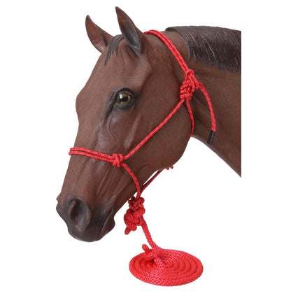Tough1 Poly Rope Halter with Lead