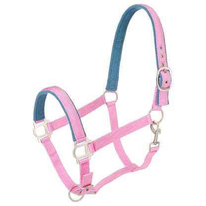 Tough1 Padded Horse Halter with Satin Hardware