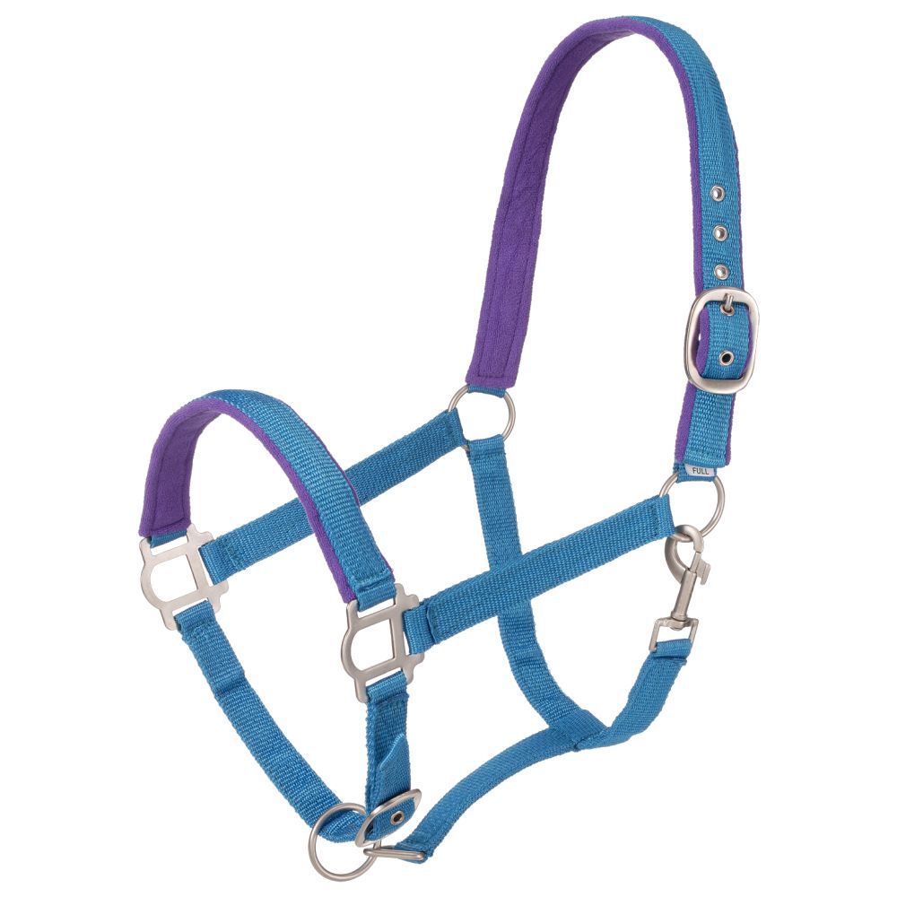 Tough1 Padded Horse Halter with Satin Hardware