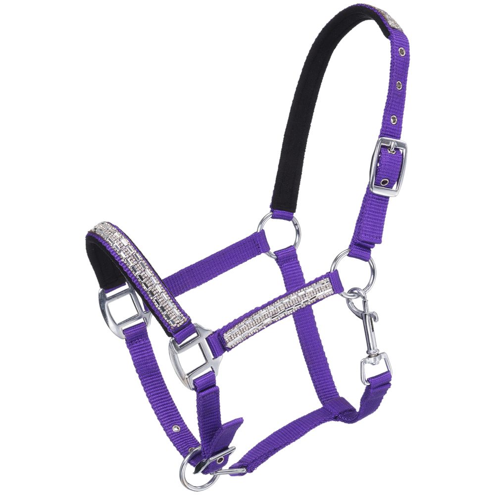 Tough1 Nylon Miniature Halter with Crystals