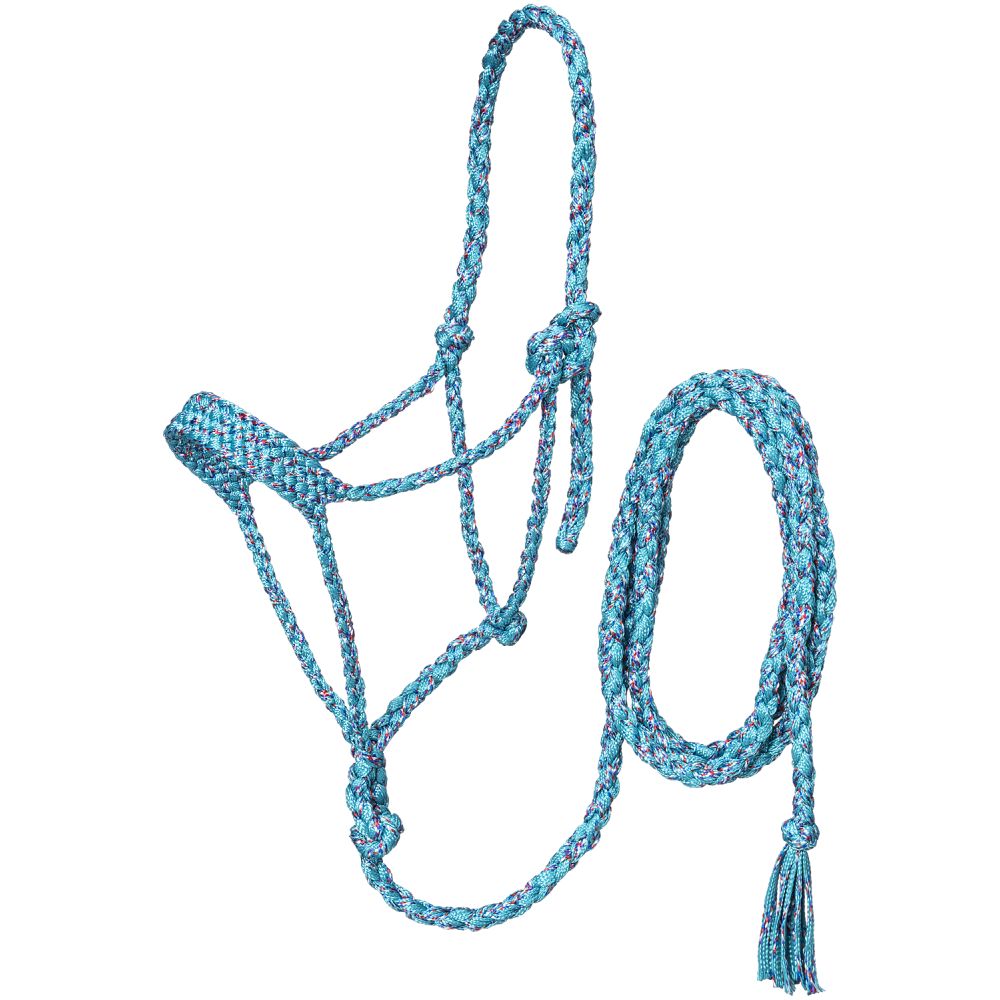 Tough1 Premium Mule Tape Halter with Lead