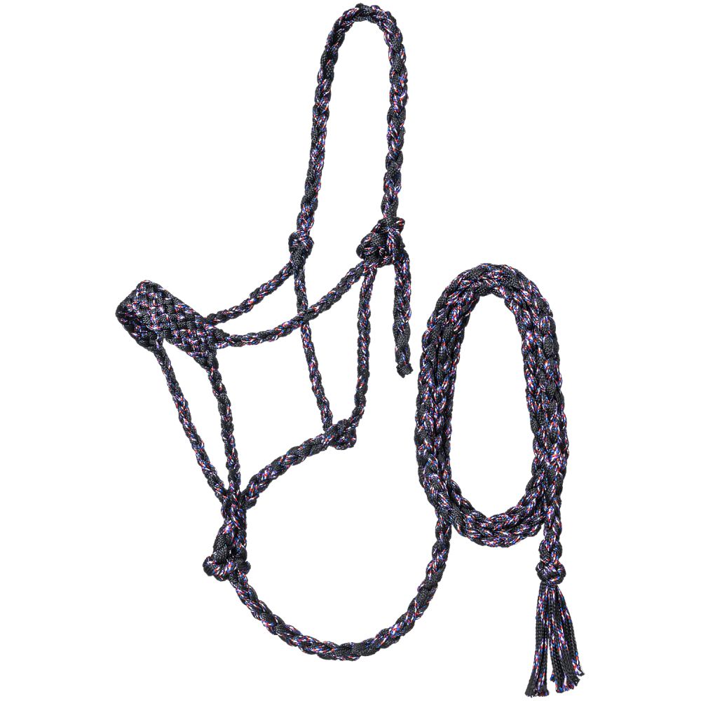 Tough1 Premium Mule Tape Halter with Lead