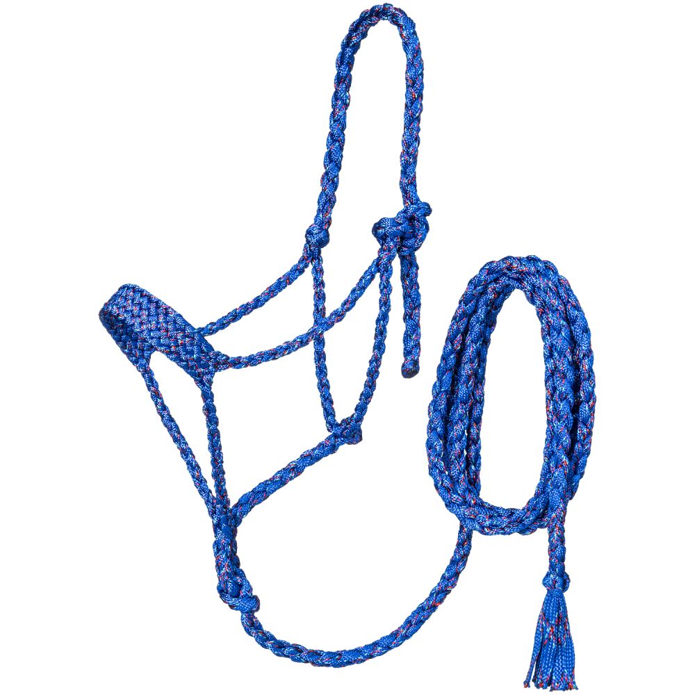 Tough1 Premium Mule Tape Halter with Lead