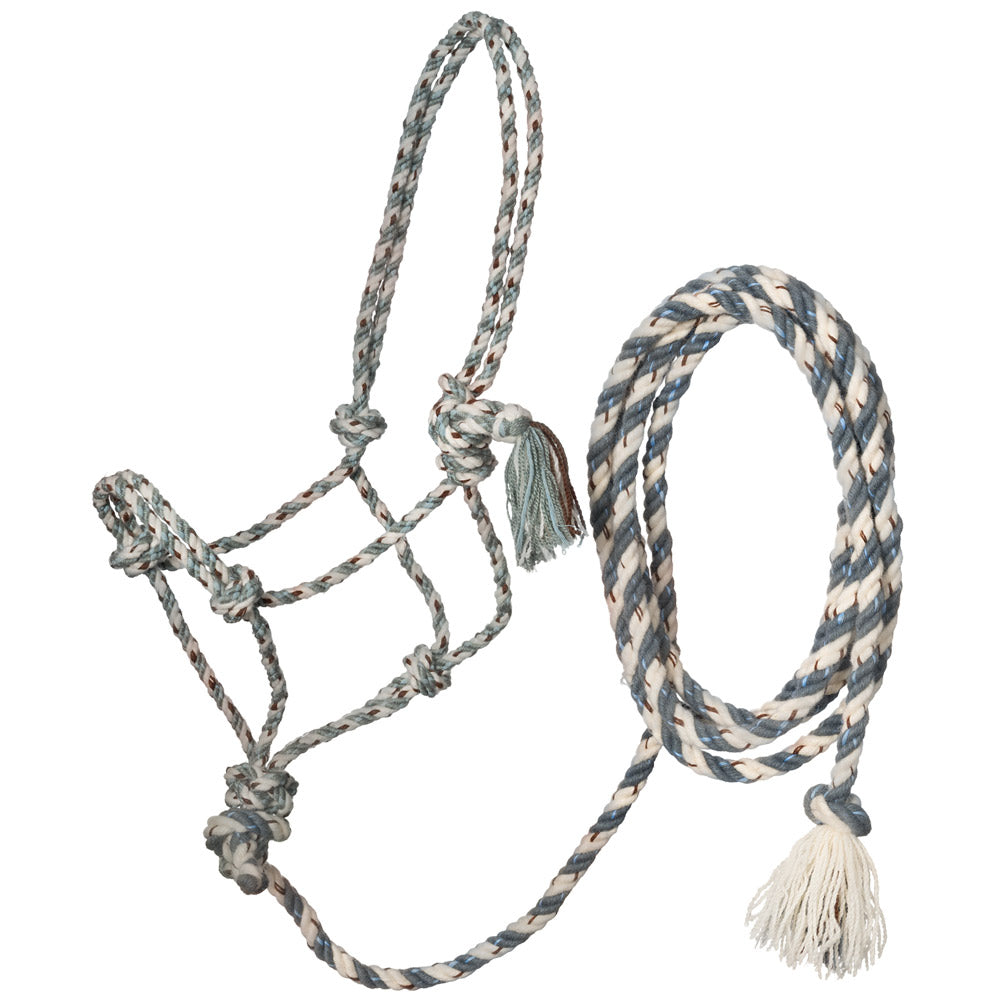 Tough1 Mecate Rope Halter with 12ft Lead – The Saddle Consignor