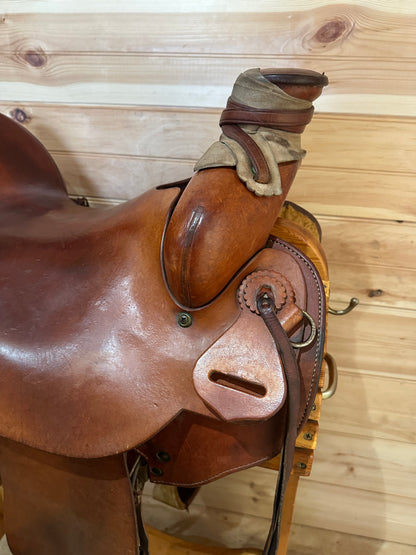 16” McCall Lady Pendleton Western Saddle Model 349-505