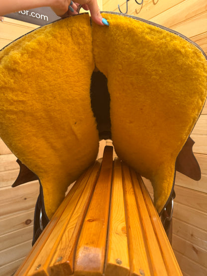 17” Brenneman’s Gaited Western Trail Saddle 080754